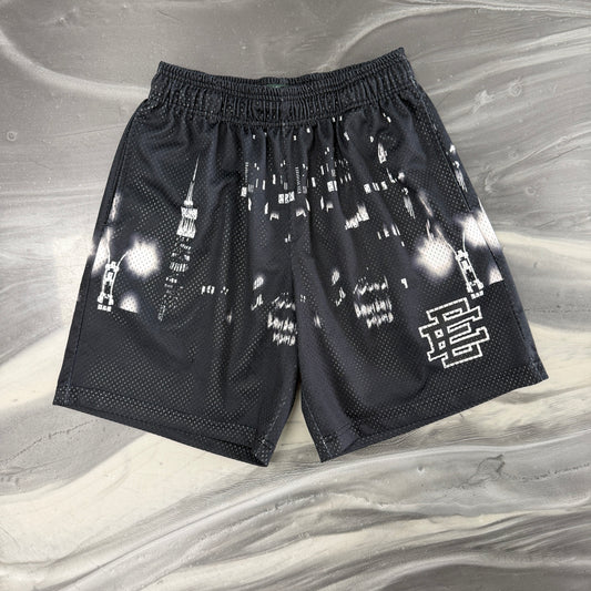Eric Emanuel Black Skyline Basic Shorts