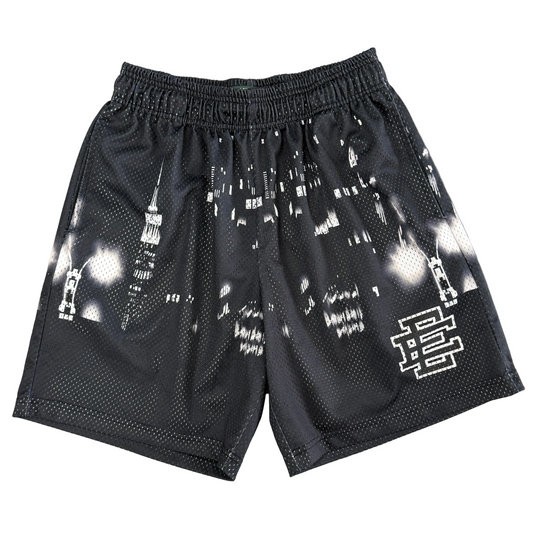 Eric Emanuel Black Skyline Basic Shorts