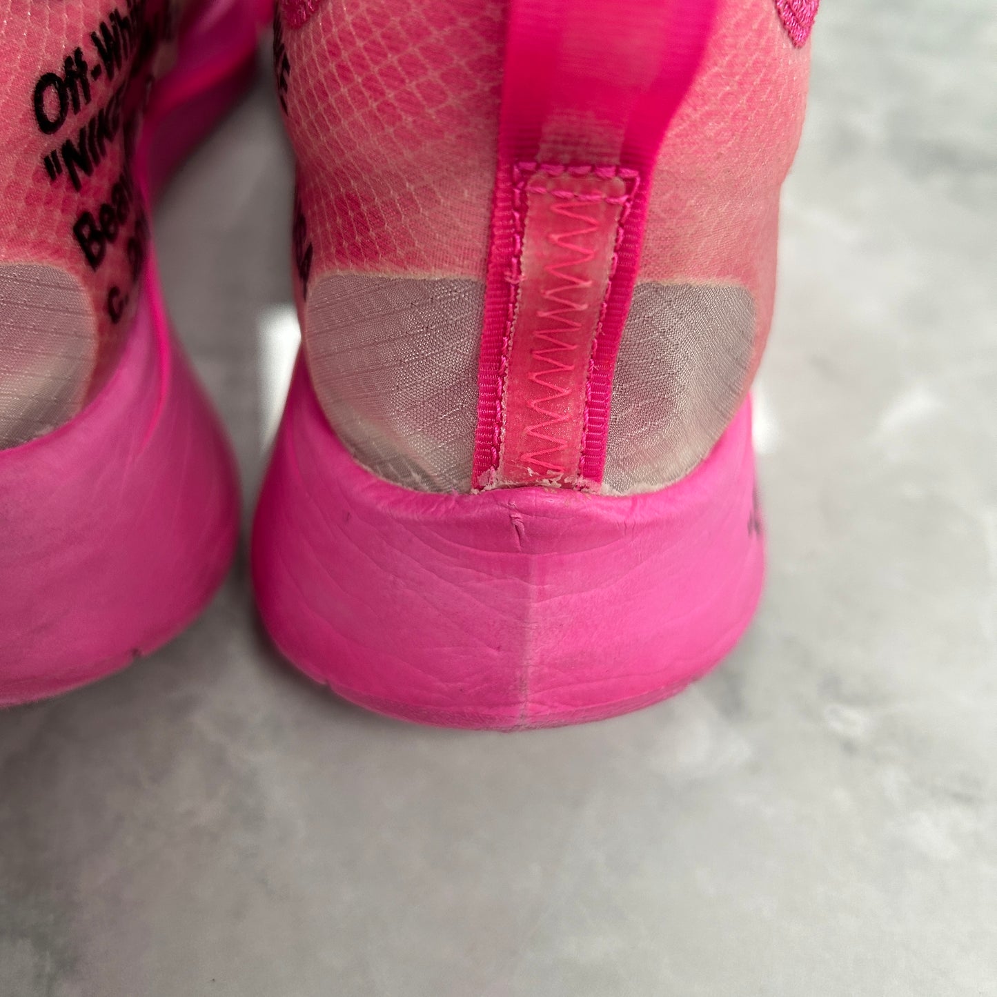 OffWhite Nike Zoom Fly SP Tulip Pink (USED)