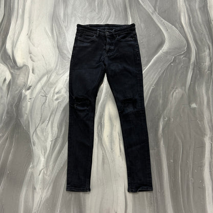 Ksubi Van Winkle Black Slice Denim