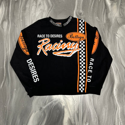 Bottega Desires Race To Desires Longsleeve Tee Black