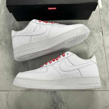 Nike Air Force 1 Low Supreme White (USED)