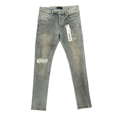 Purple Brand P001 slim fit jeans in blue faded wash