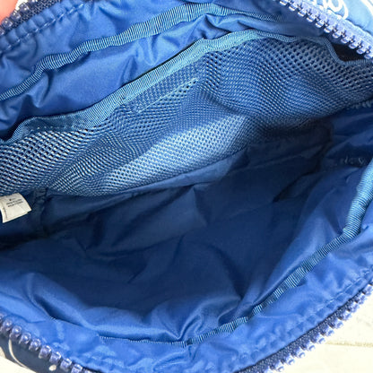 Supreme Puffer Side Bag Blue Paisley