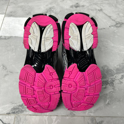 Balenciaga Runner White Black Pink (Used)(No Box)