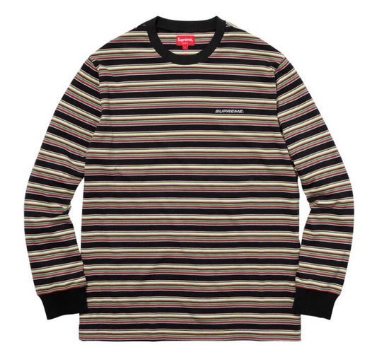 Supreme Multi Stripe Long Sleeve Top