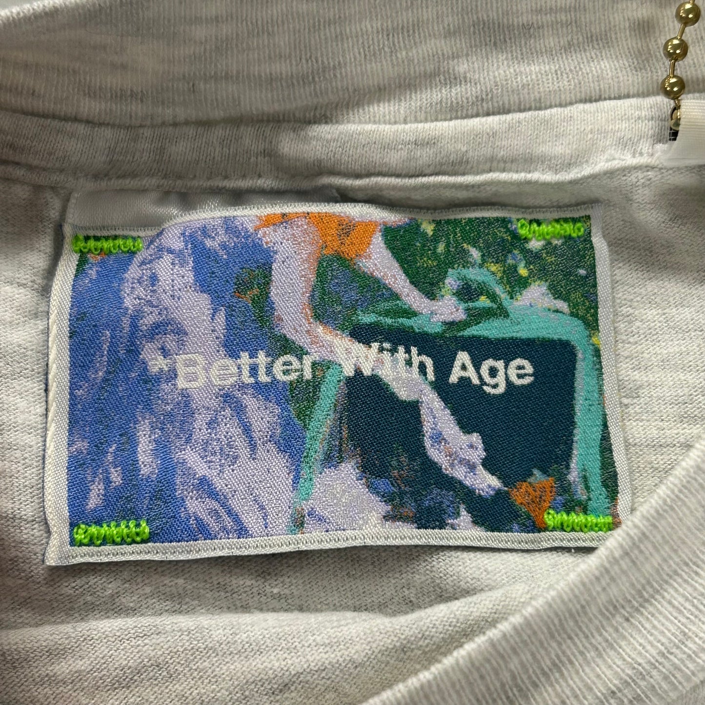 Better With Age Expose Yourself Tee Heather Grey