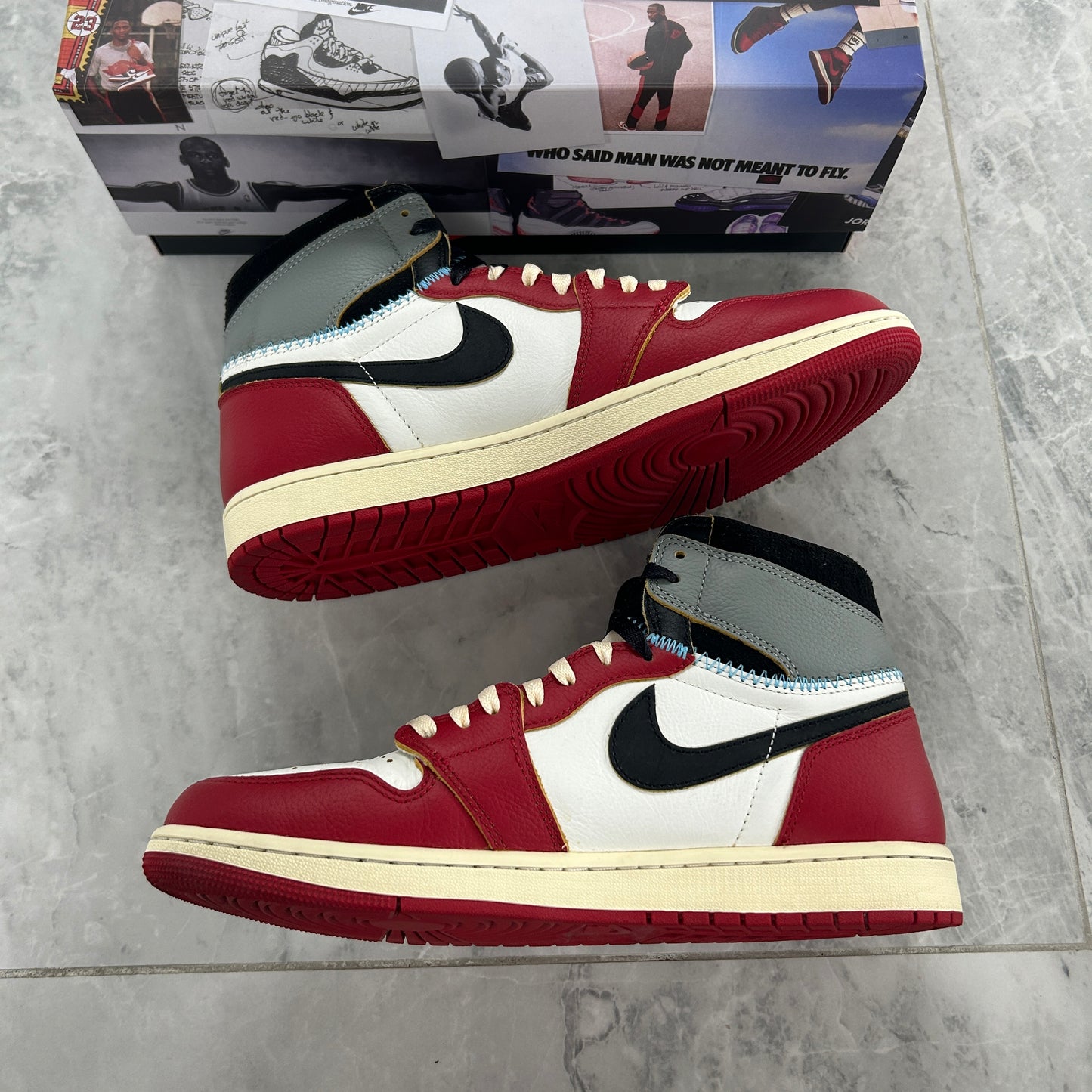 Air Jordan 1 Retro High OG SP Union LA Chicago Shadow (Used)
