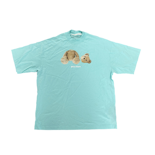 Palm Angels Bear Loose T-Shirt Blue