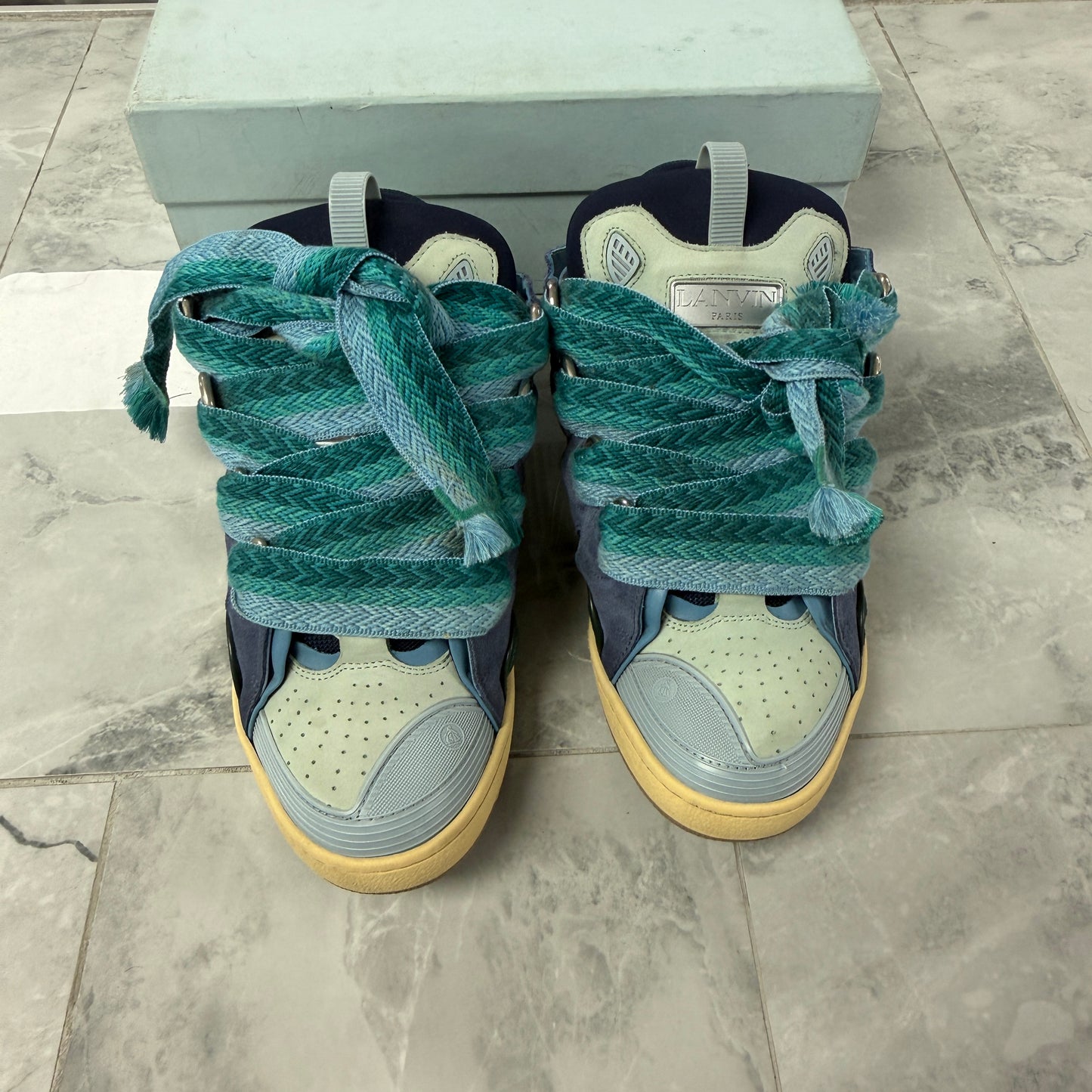 Lavin Crub Sneaker Blue/Green (Used)