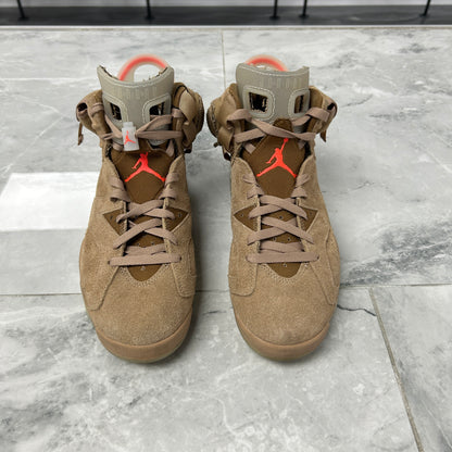 Jordan 6 Retro Travis Scott British Khaki (USED NO BOX)