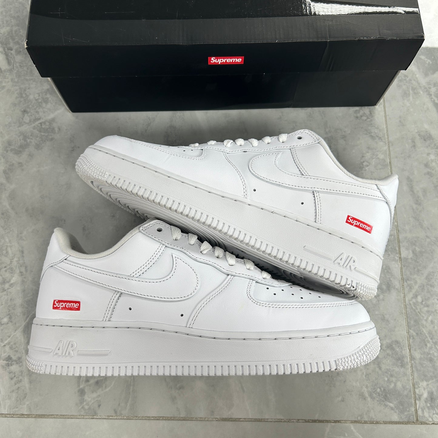 Nike Air Force 1 Low Supreme White (USED)