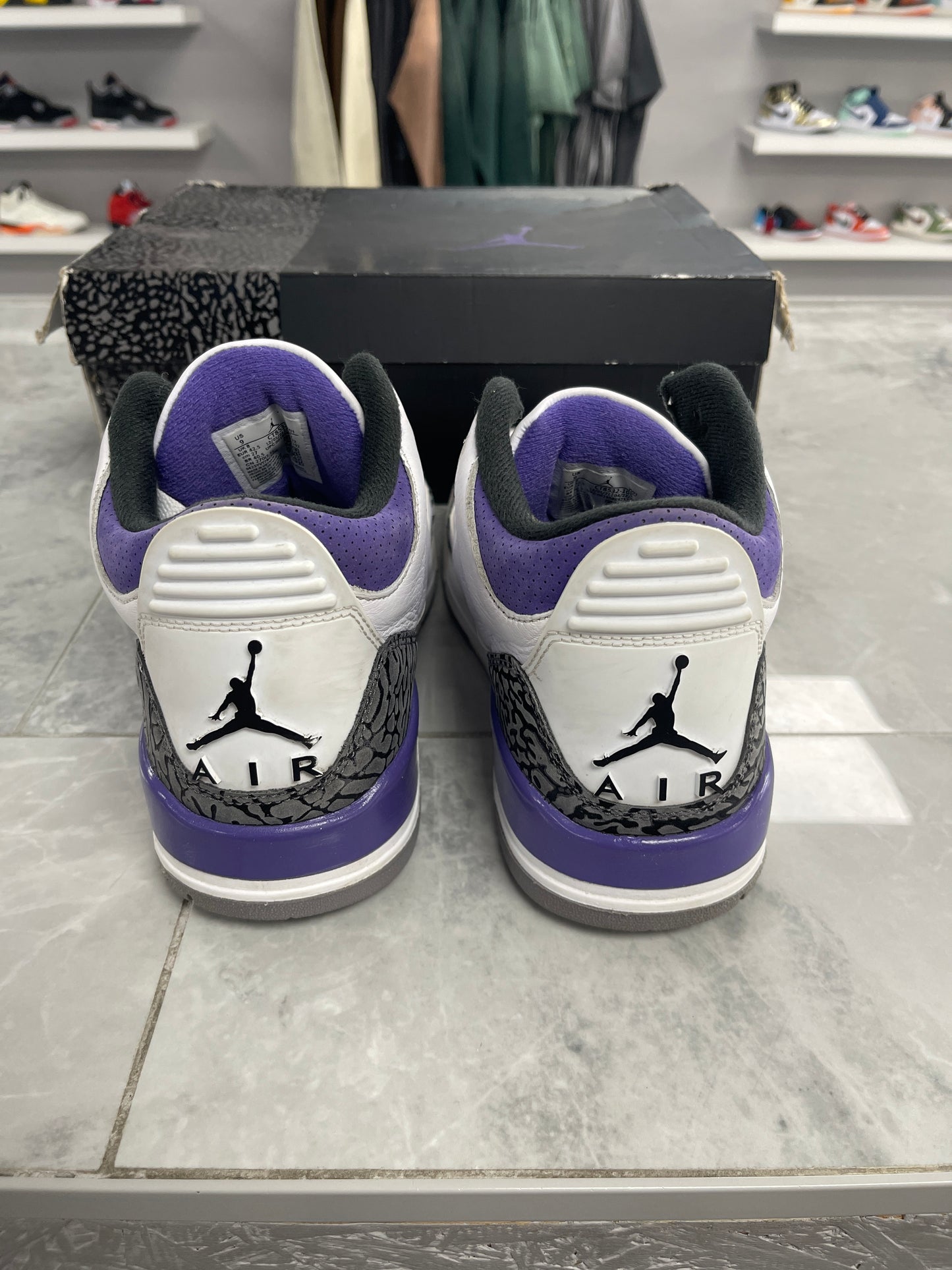 Jordan 3 Retro Dark Iris (USED)