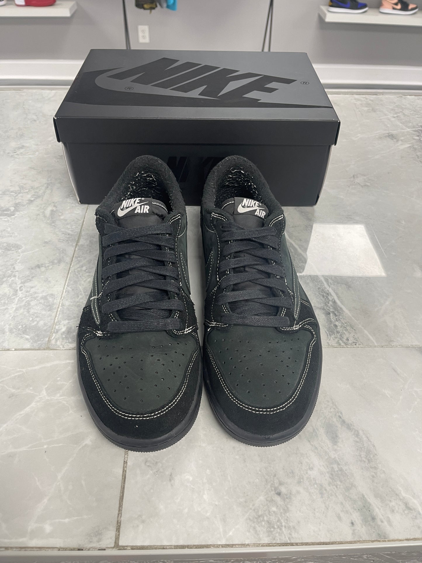 Jordan 1 Retro Low OG SP Travis Scott Black Phantom (USED)