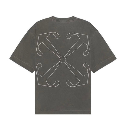 Off-White Outline Arrow Skate Short Sleeve Tee Black/White