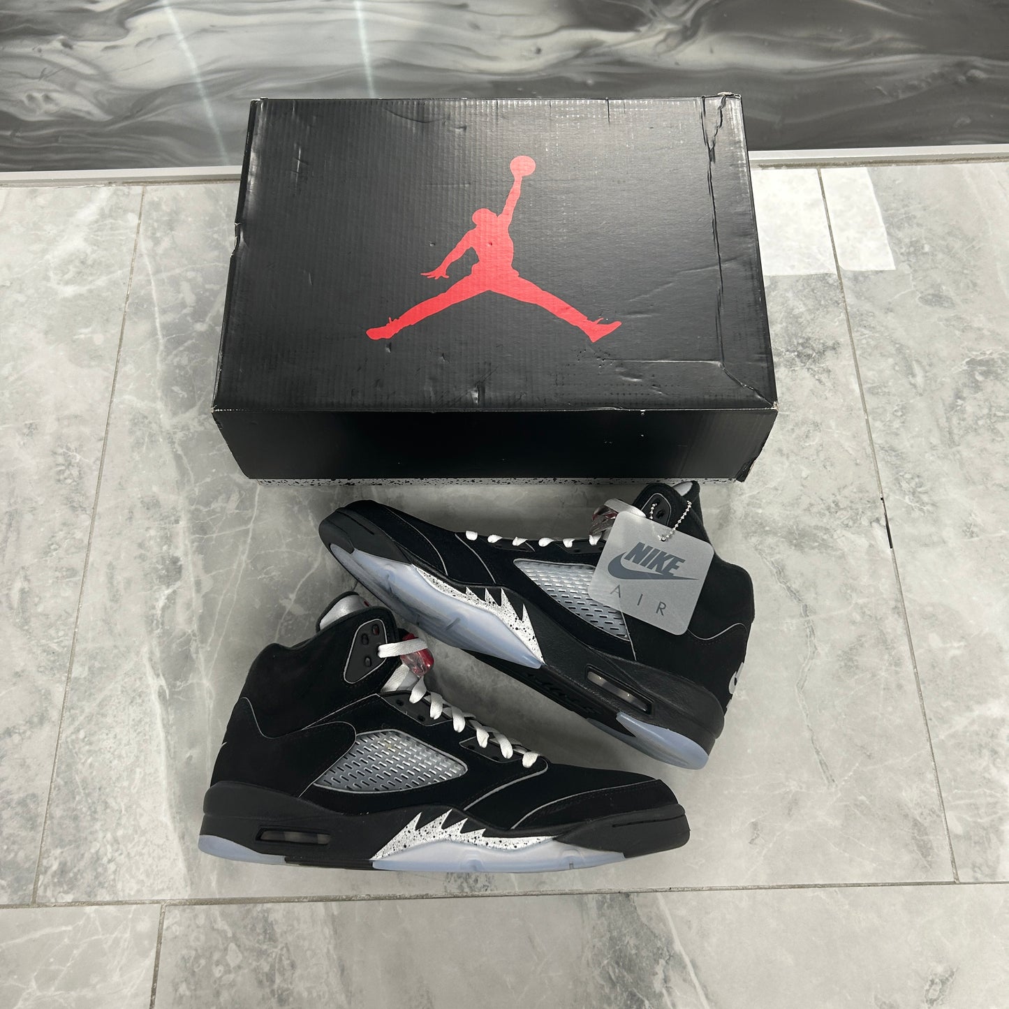 Jordan 5 Retro OG Black Metallic Reimagined (Used)
