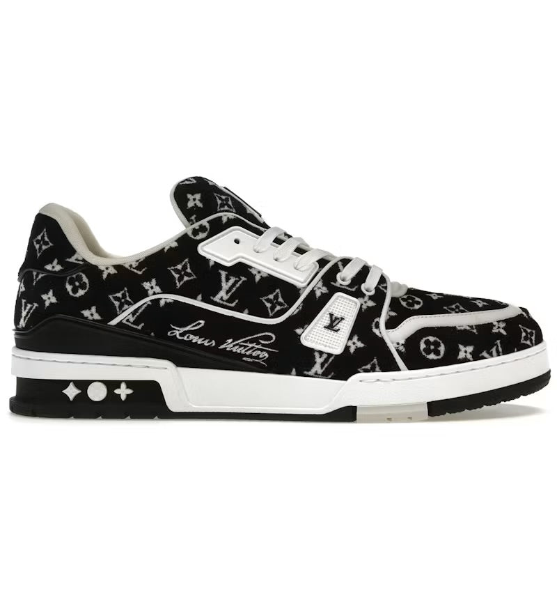Louis Vuitton Textile Monogram Trainer Sneaker (Used)(No Box)