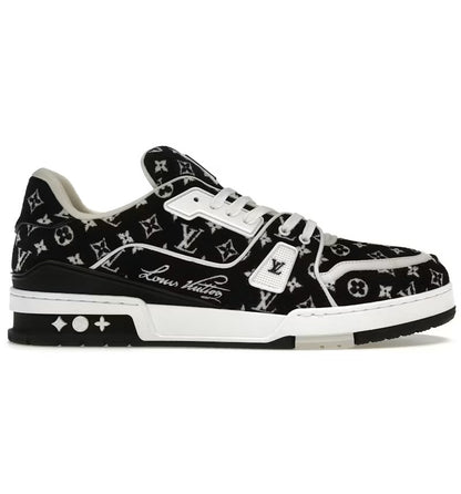 Louis Vuitton Textile Monogram Trainer Sneaker (Used)(No Box)