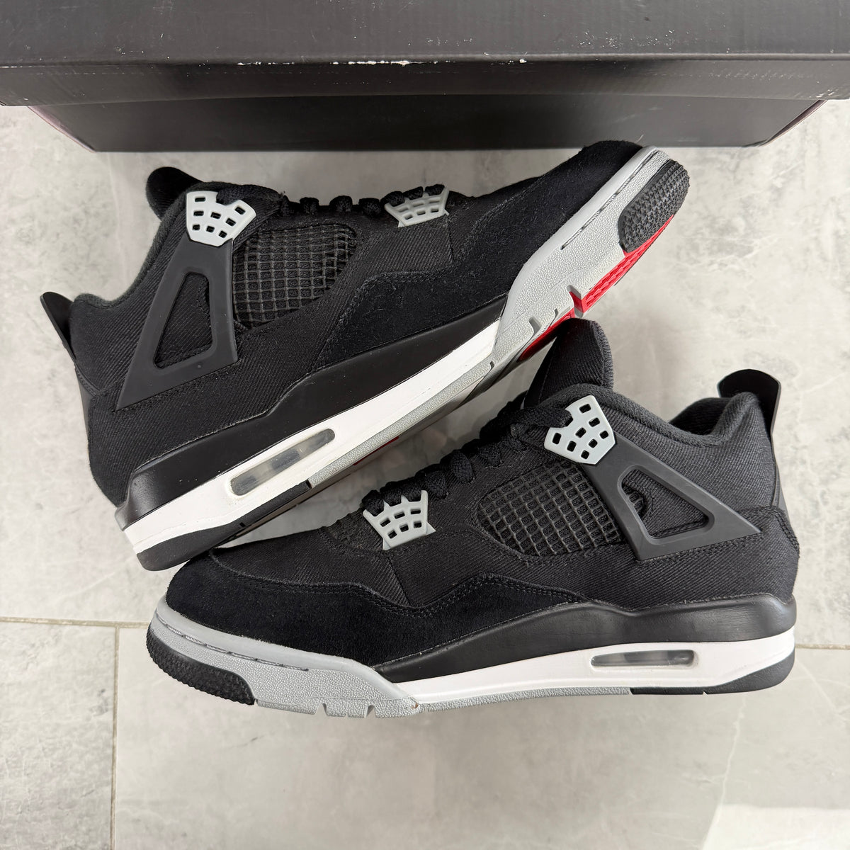 Jordan 4 Retro SE Black Canvas (Used)