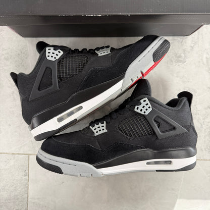 Jordan 4 Retro SE Black Canvas (Used)