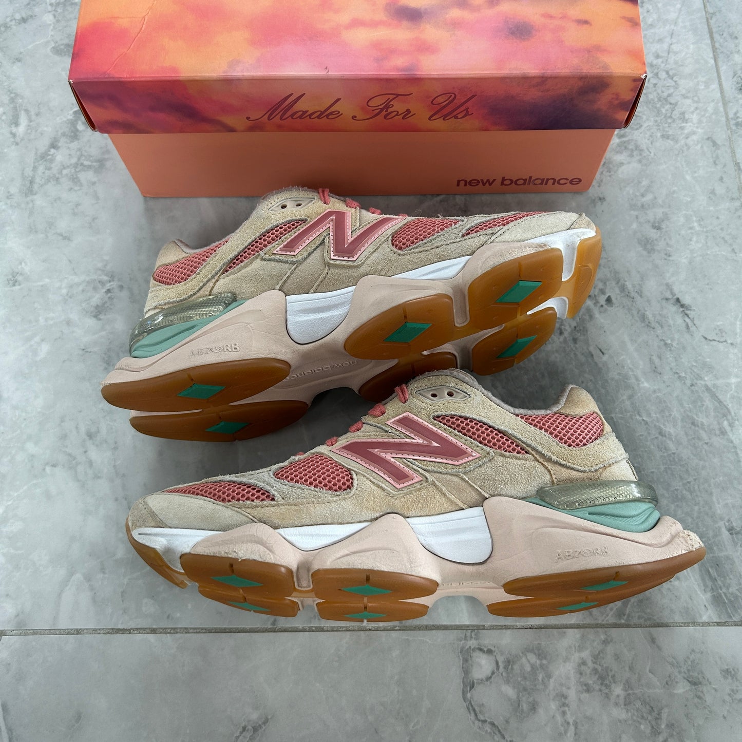New Balance 9060 Joe Freshgoods Inside Voices Penny Cookie Pink (USED)