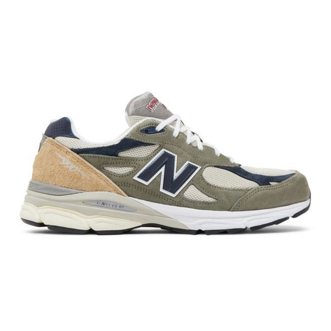 New Balance 990v3 MiUSA Grey Blue Olive (USED)