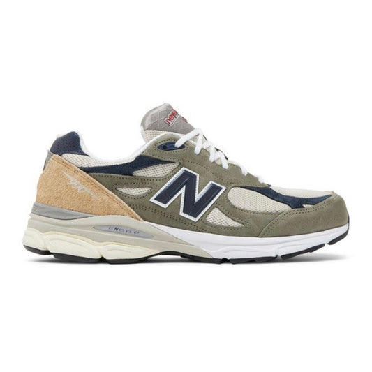 New Balance 990v3 MiUSA Grey Blue Olive
