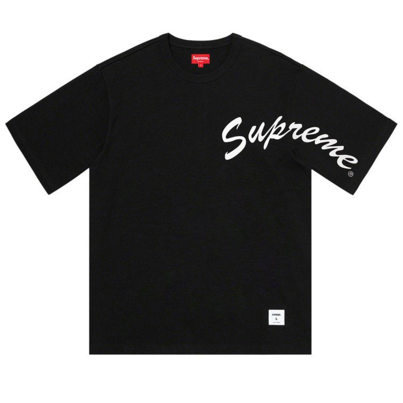 Supreme Shoulder Arc S/S Top Black