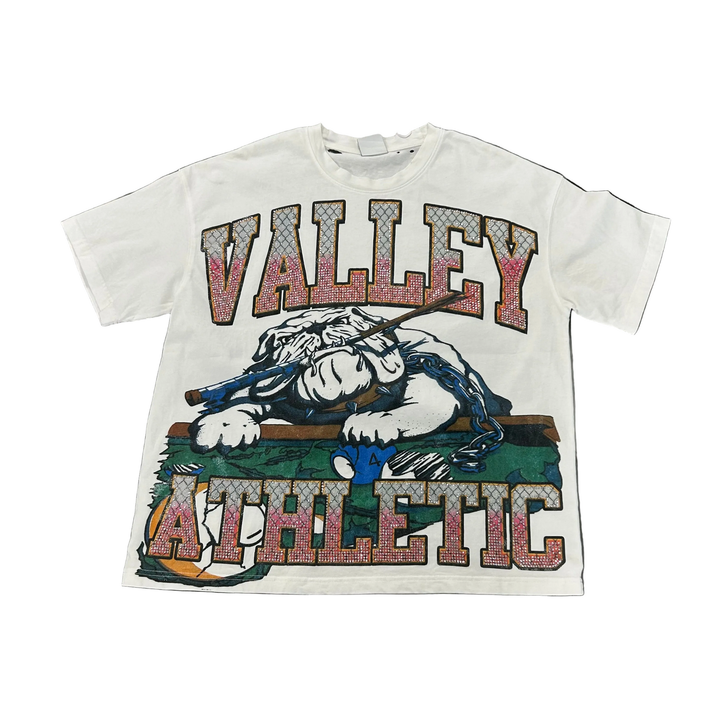 Vale Forever Polo Bling Tee White