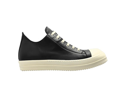 Rick Owens Ramones Low Sneaker Black Milk (USED)