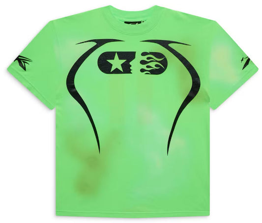 Hellstar Warm Up T-shirt Neon Green