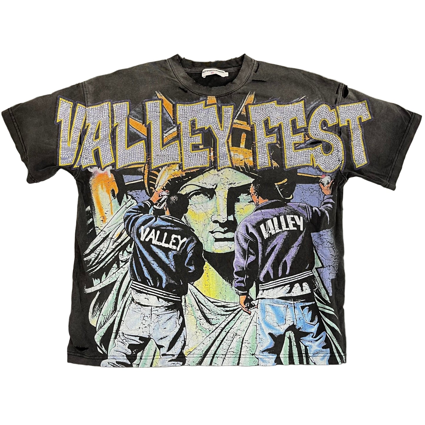 Vale Valley Fest Bling Graffiti Tee
