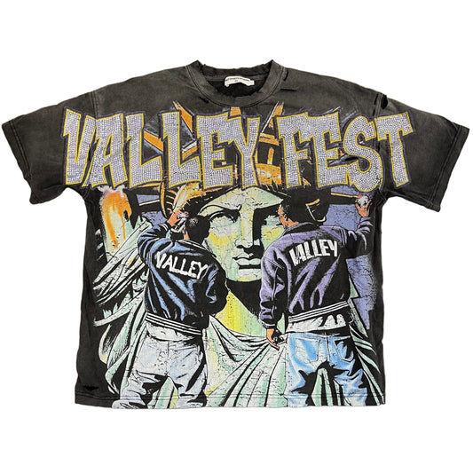 Vale Valley Fest Bling Graffiti Tee