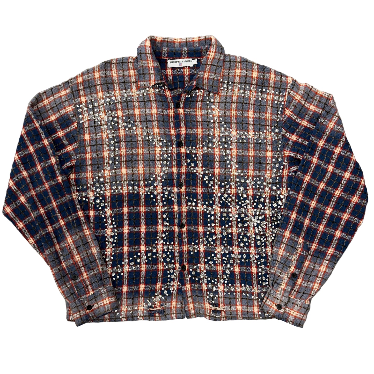 Vale Forever American Cup L/S Flannel Navy/Red