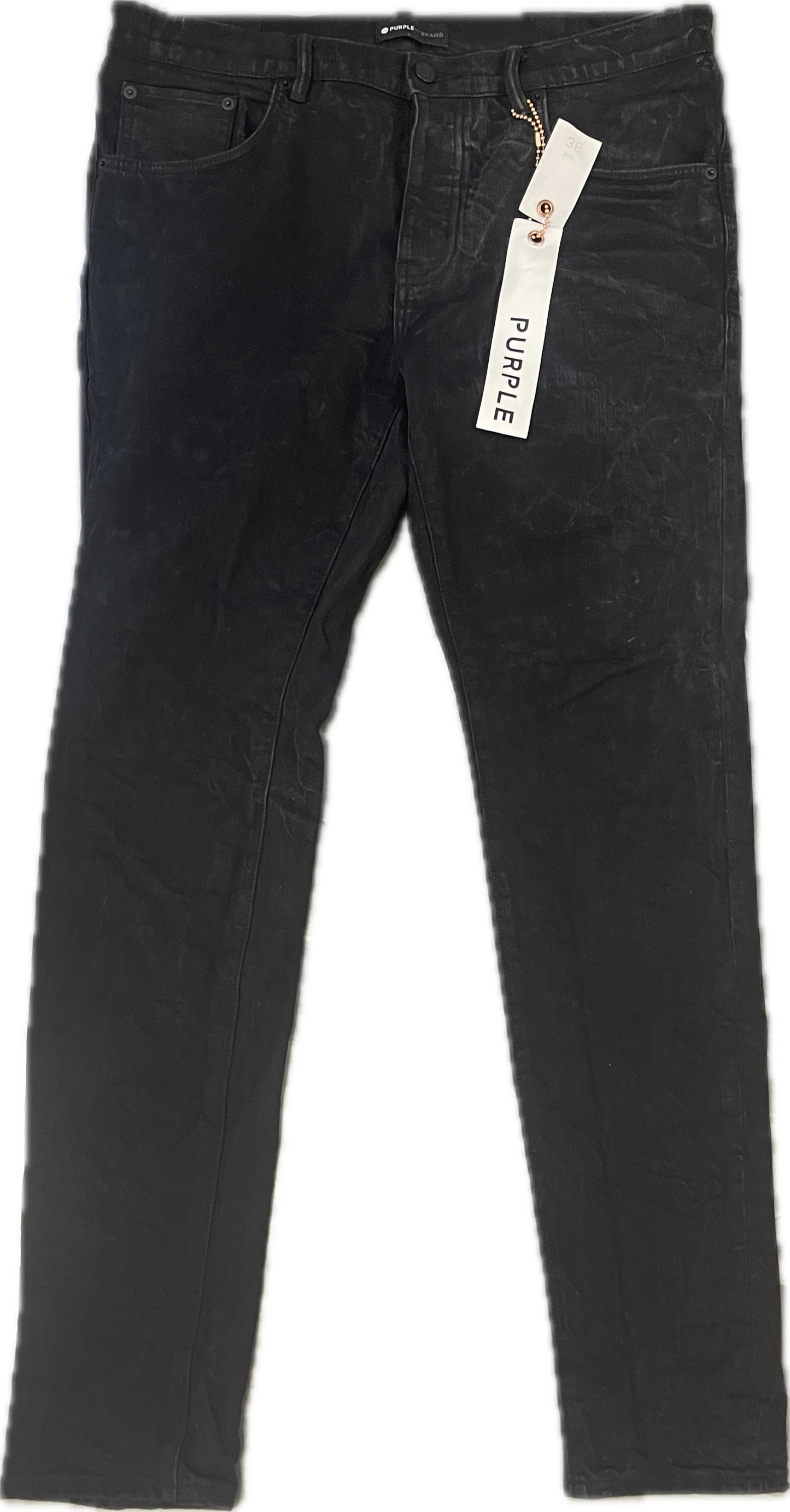 Purple Brand Black BKR Slim Denim Jeans