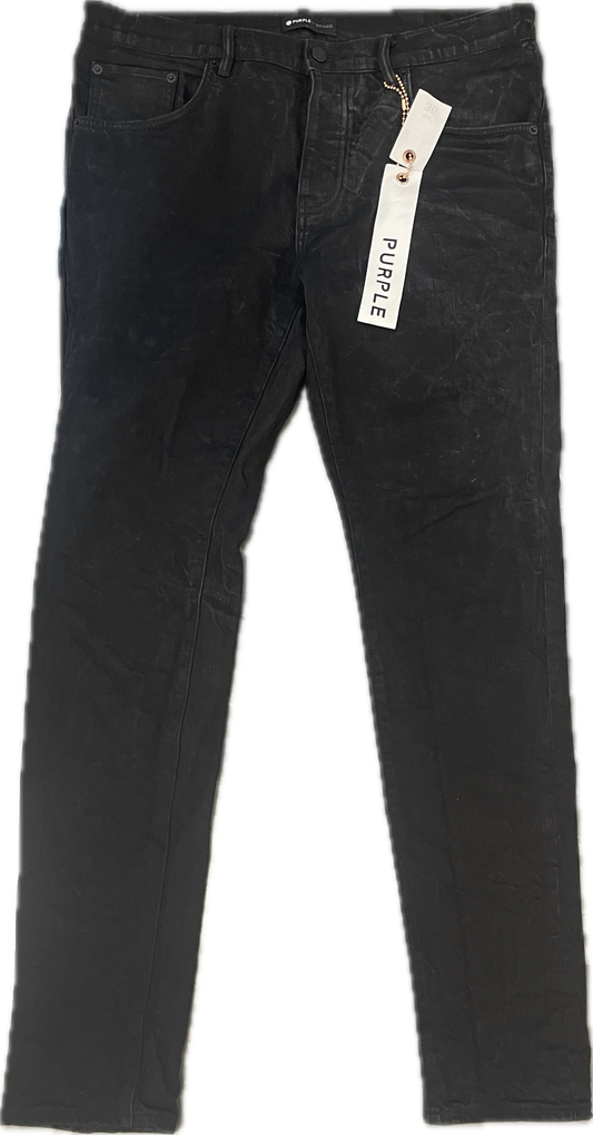 Purple Brand Black BKR Slim Denim Jeans