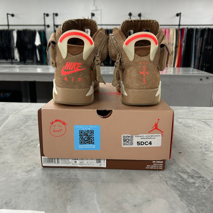 Air Jordan 6 Retro x Travis Scott British Khaki — view 5