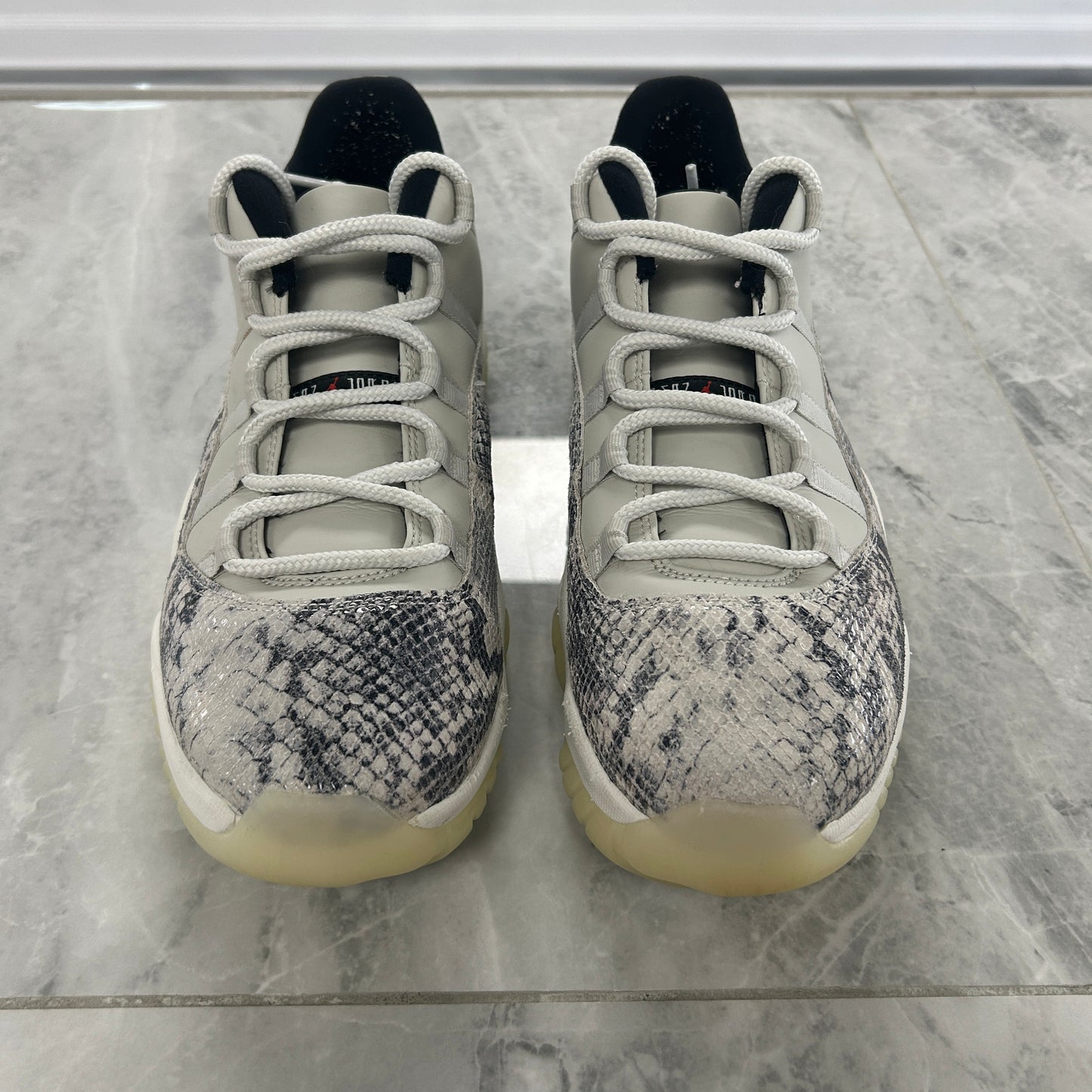 Air Jordan 11 Retro Low Light Bone Snakeskin (USED NO BOX)