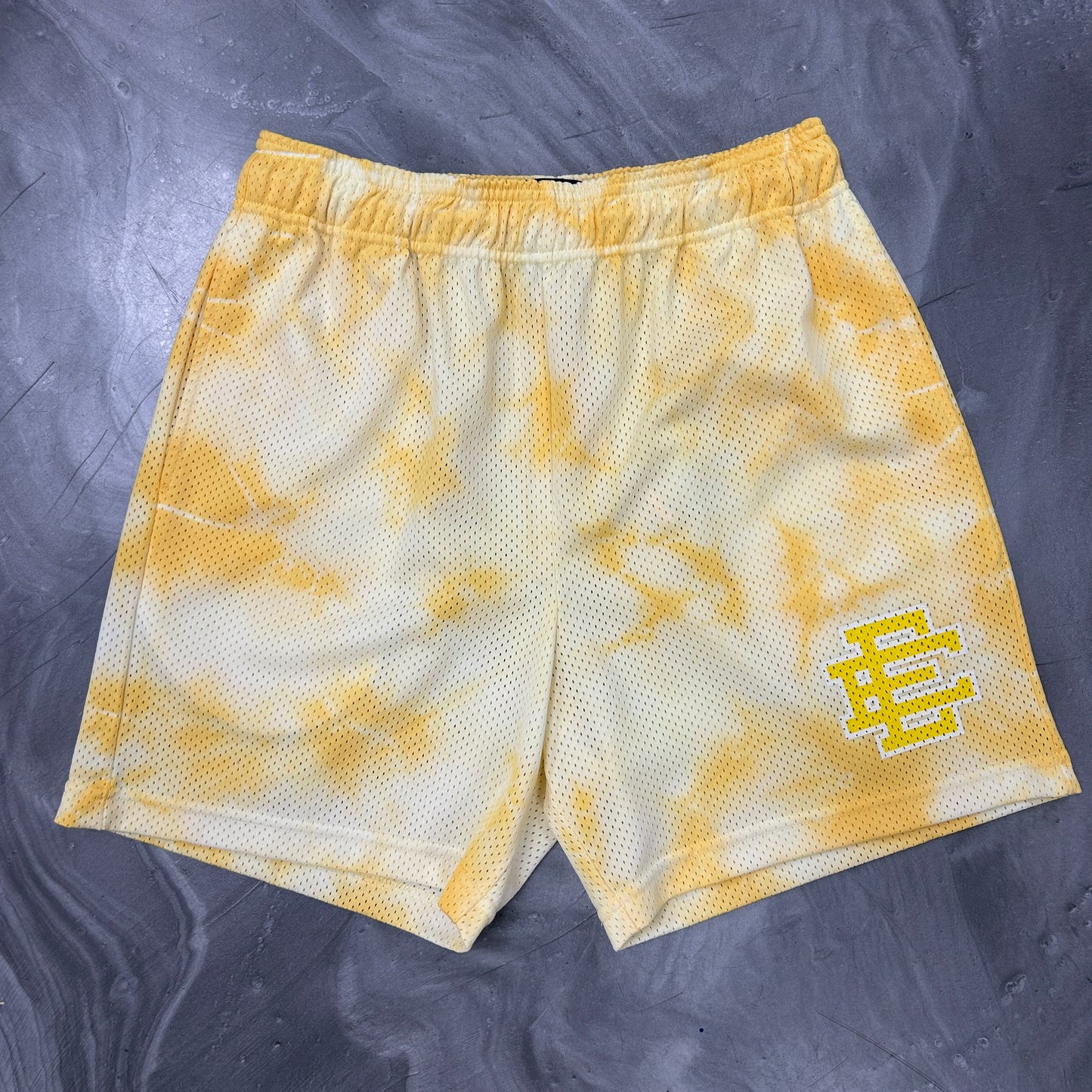 Eric Emanuel EE Basic/Core Short Yellow Tie Dye