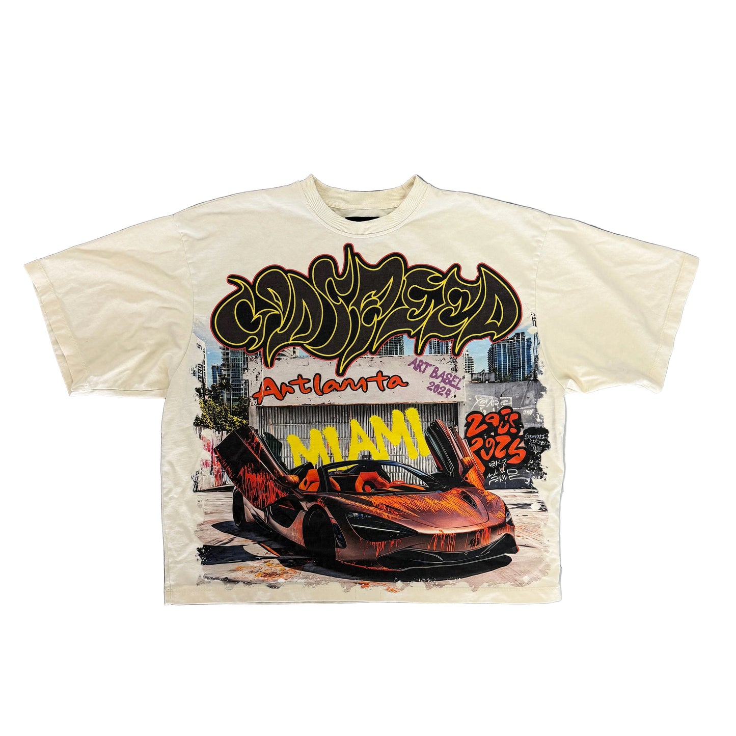 Godspeed X Art Basel Artlanta Shirt Cream