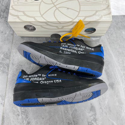 Jordan 2 Retro Low SP Off-White Black Blue (USED)