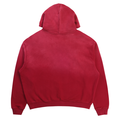 Boredom Kills Unplug Hoodie Red