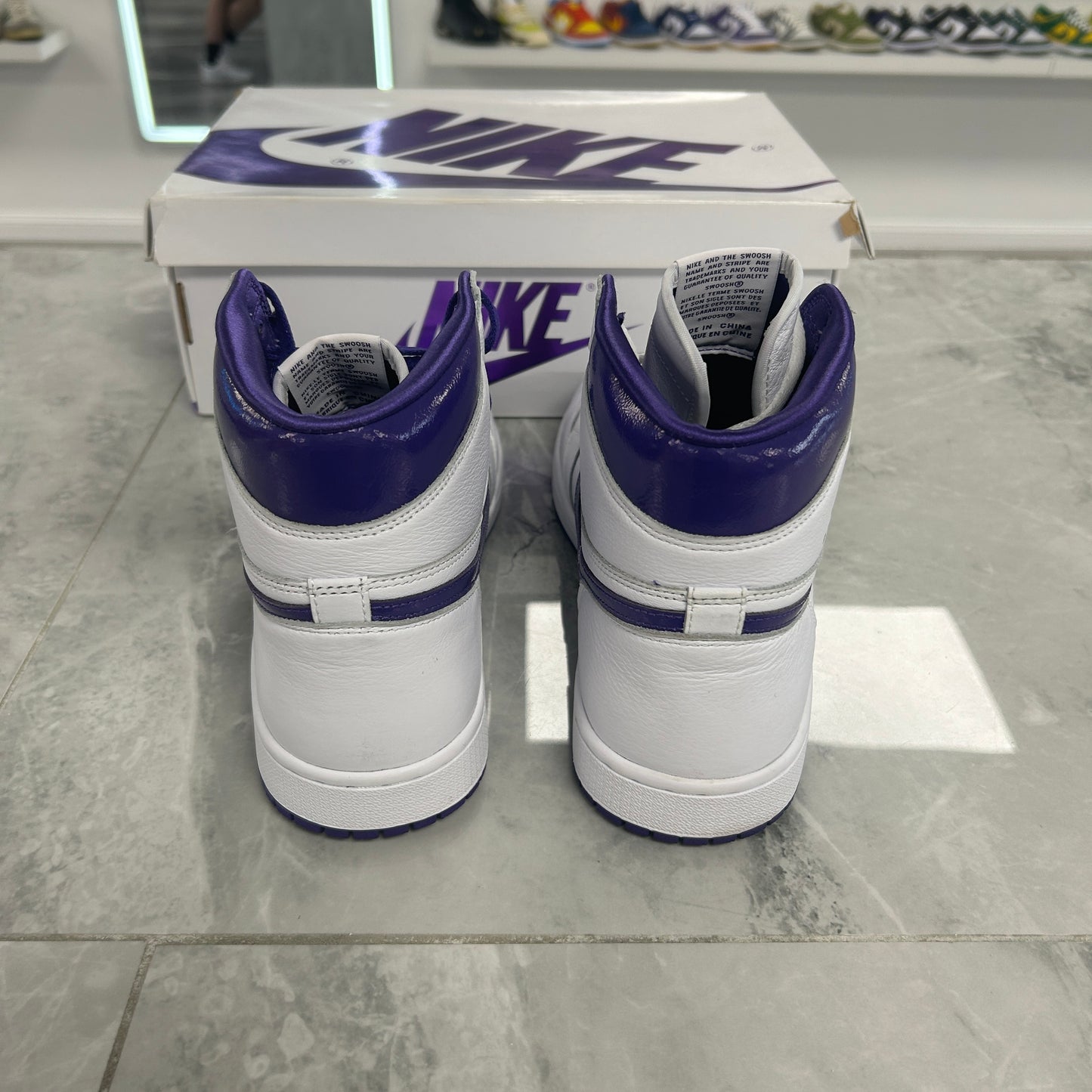 Jordan 1 Retro High Court Purple (USED)