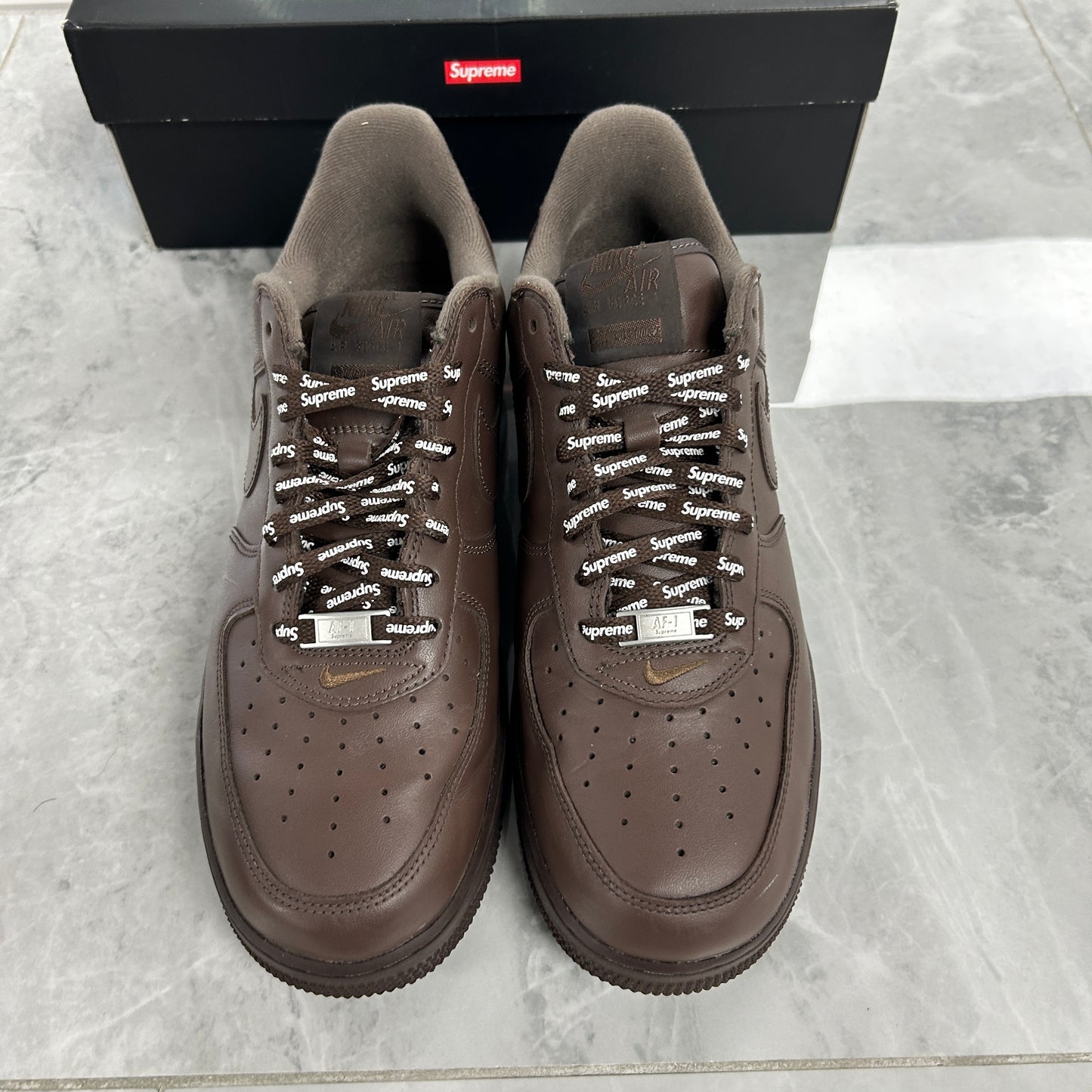 Nike Air Force 1 Low Supreme Brown (USED)
