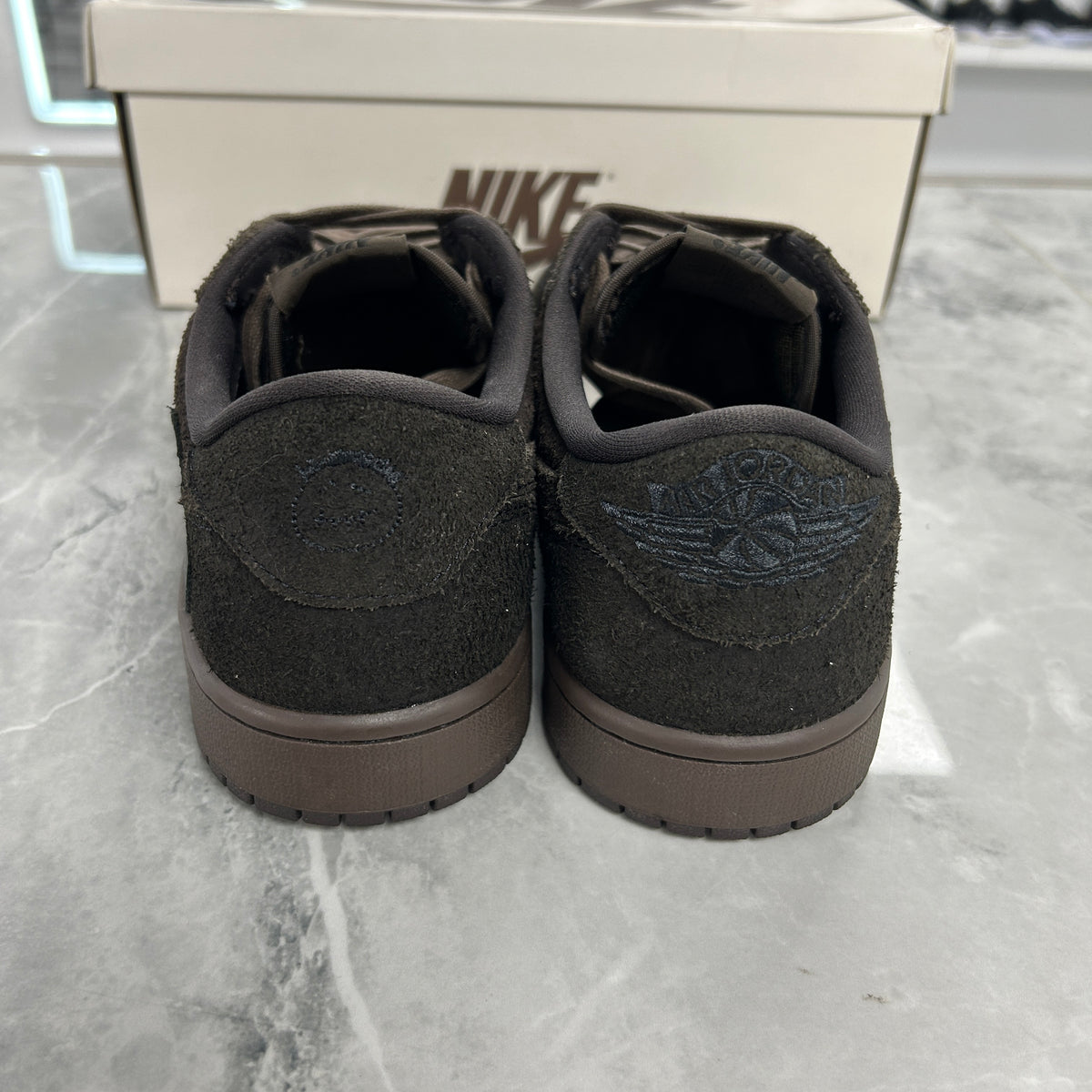Jordan 1 Retro Low OG SP Travis Scott Velvet Brown (USED)
