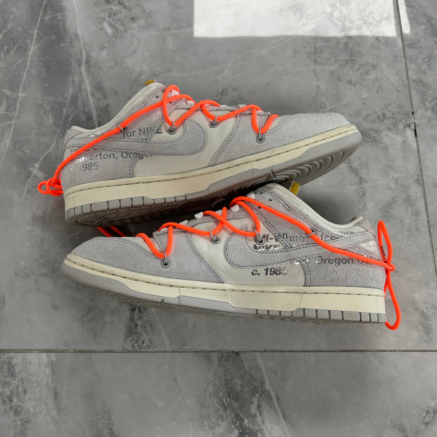 Nike Dunk Low Off-White Lot 11 (Used)(No Box)