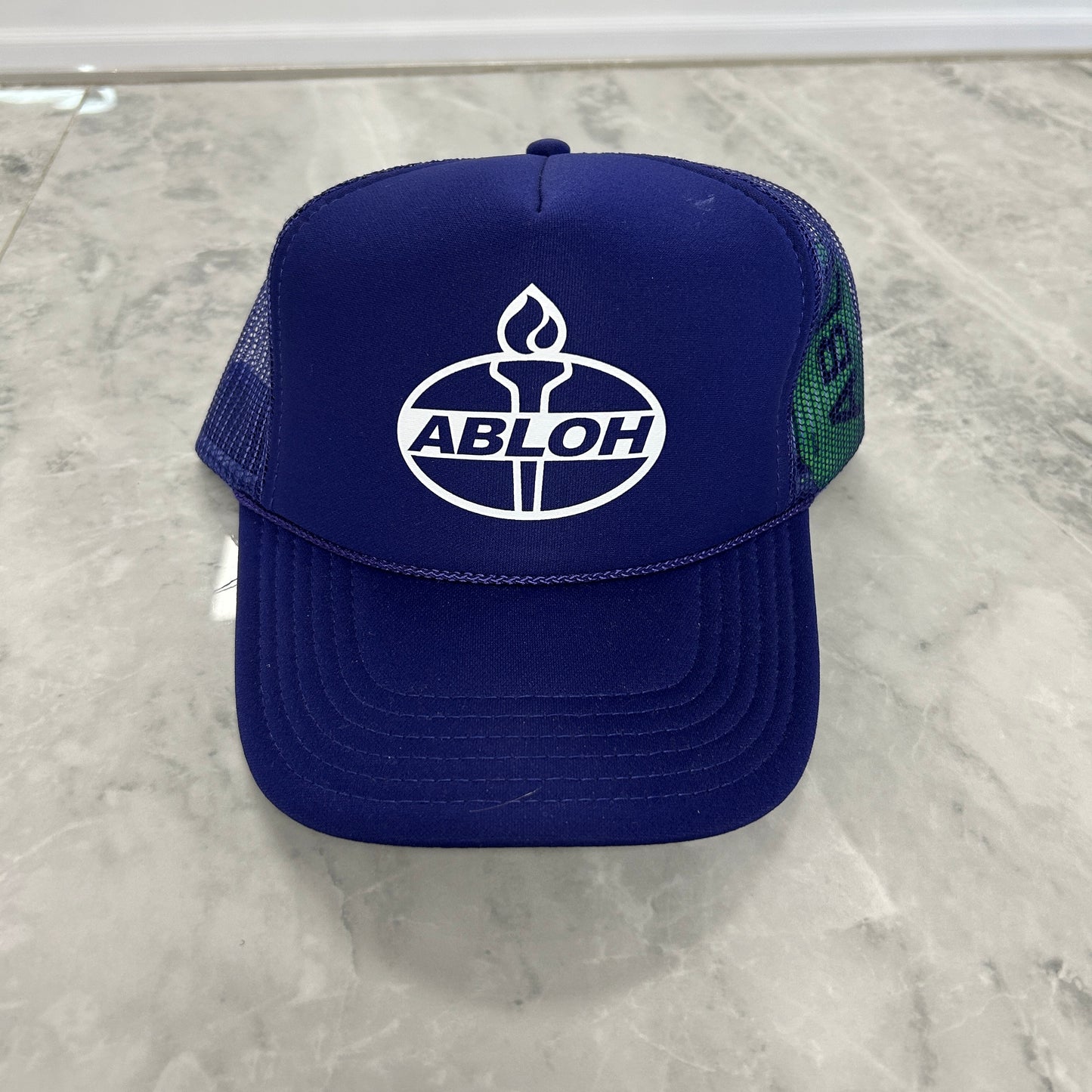 Virgil Abloh Brooklyn Museum Abloh Torch Hat Purple