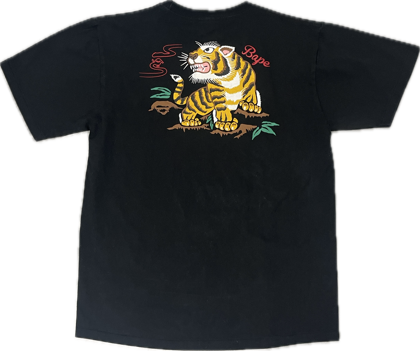 BAPE Tiger Tee Black