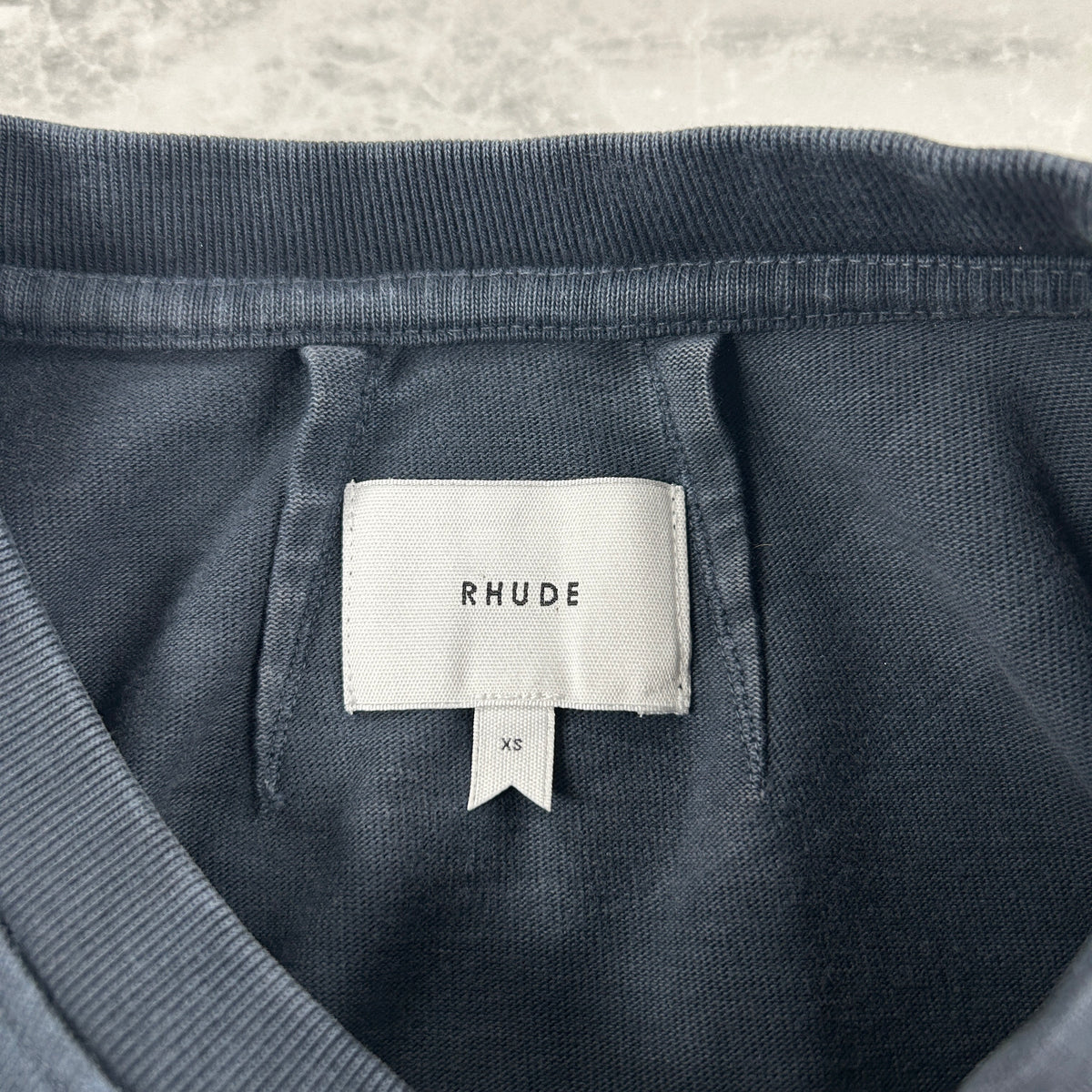 Rhude Les Deux Alpes Tee Vintage Black