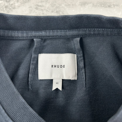 Rhude Les Deux Alpes Tee Vintage Black